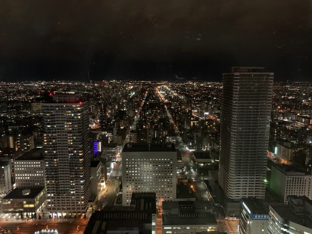 札幌JRタワーからの眺め