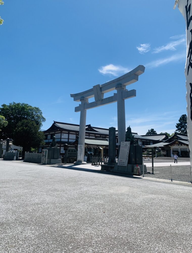 広島護国神社の鳥居