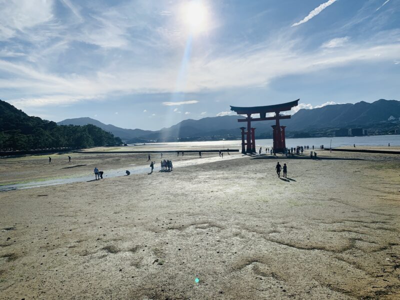 厳島神社の大鳥居