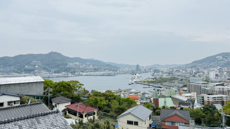 長崎・南山手からの眺望