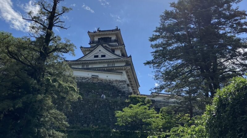 高知城の外観