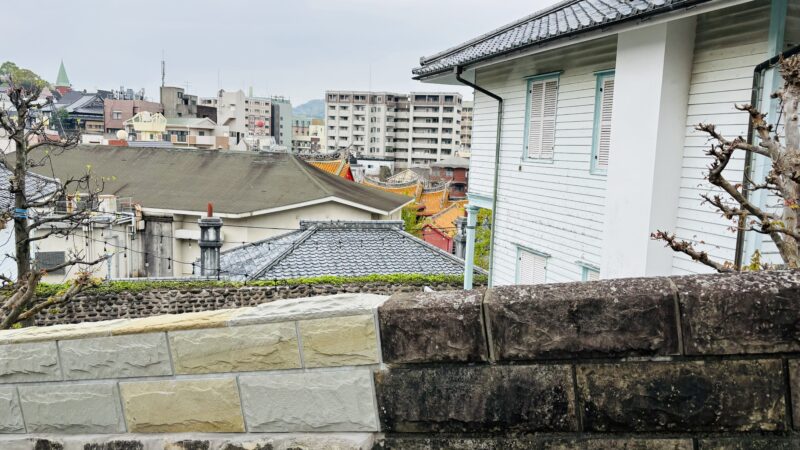 長崎孔子廟の屋根