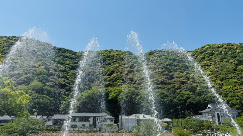 吉香公園の噴水