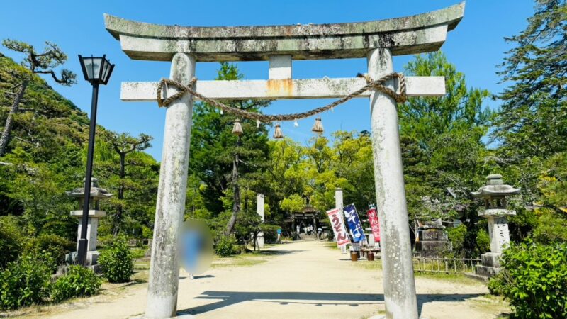 吉香神社の鳥居