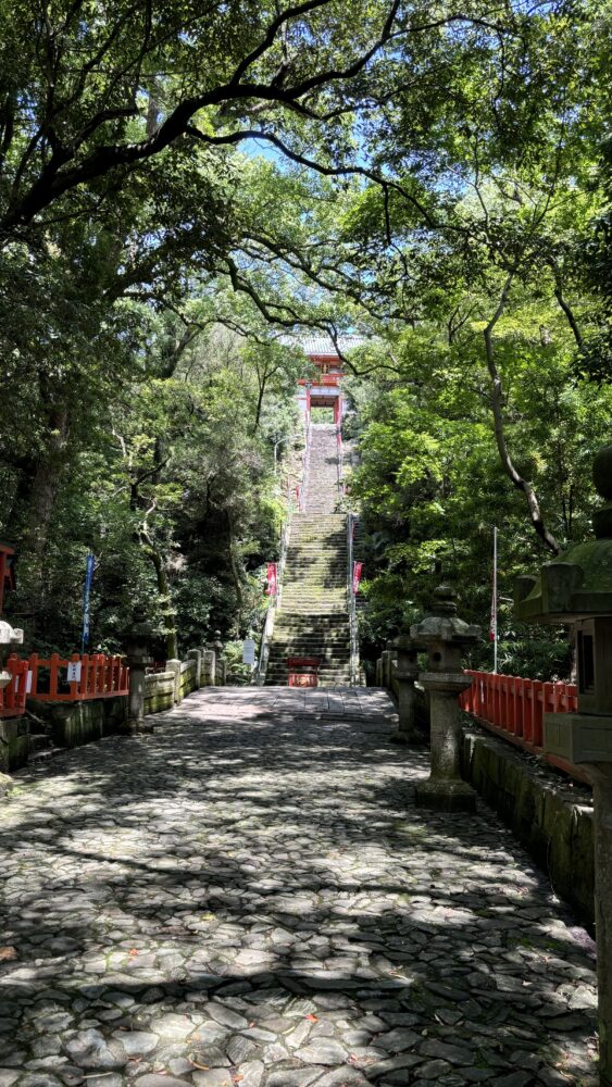 紀州東照宮の石段