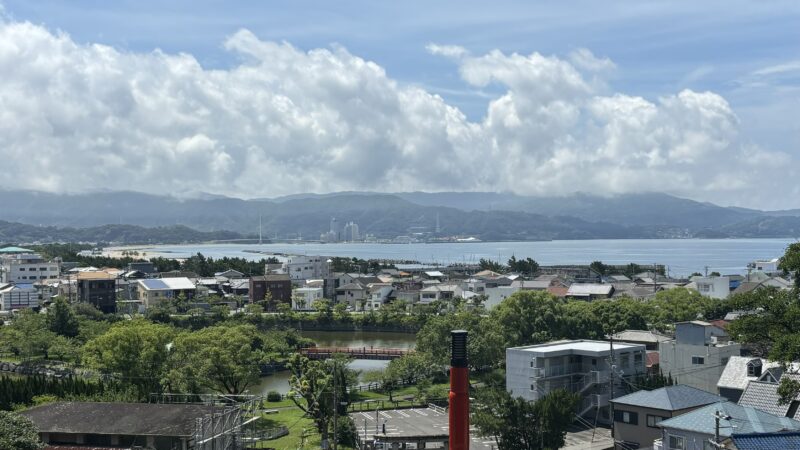 和歌浦の街並み