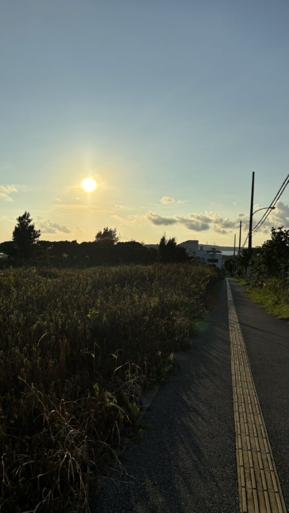 ヒルトン沖縄宮古島リゾートから島の駅みやこ本店に向かう道中