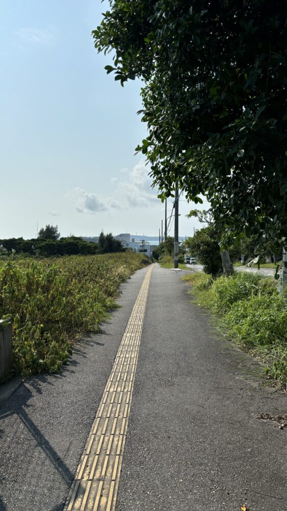 ホテル宮古島からかねひでみゃーく久松市場までの道中