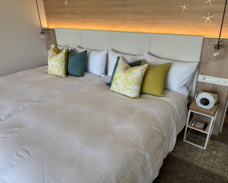 都リゾート志摩ベイサイドテラスのベッド