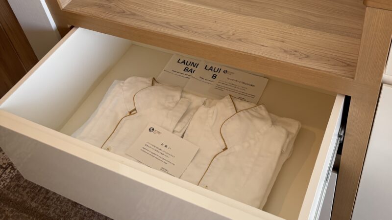 都リゾート志摩ベイサイドテラスのナイトウェア（パジャマ）