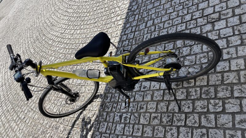 都リゾート志摩ベイサイドテラスでレンタサイクルした自転車